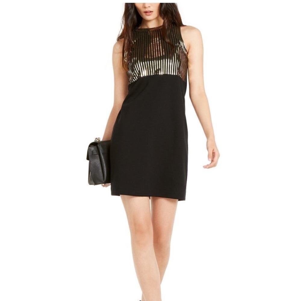 A98 Michael Kors Sequined Sleeveless Dress P/S